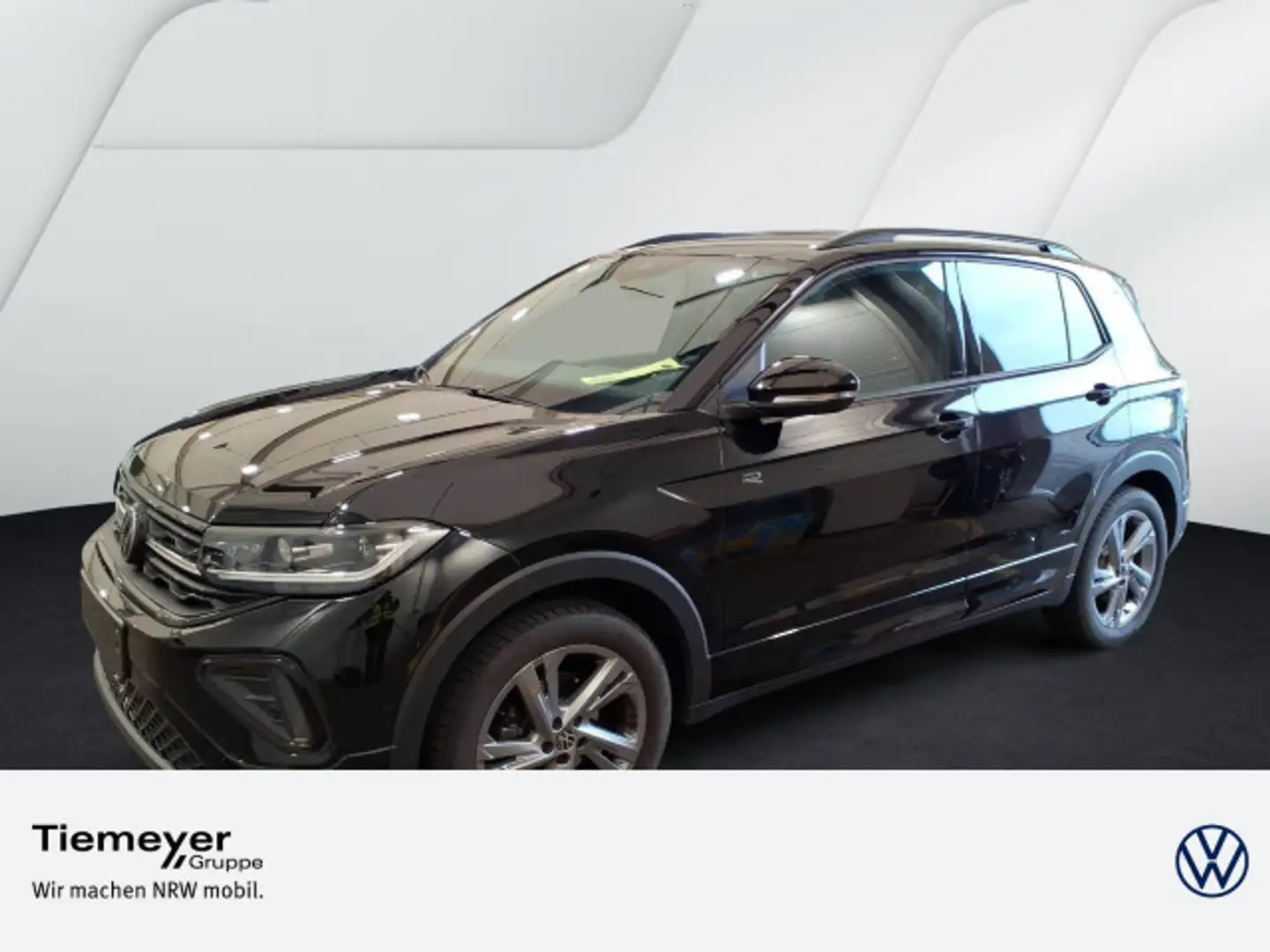 Volkswagen T-Cross 1.5 TSI DSG R-LINE BLACK LM18 NAVI AHK A Schwarz - 1