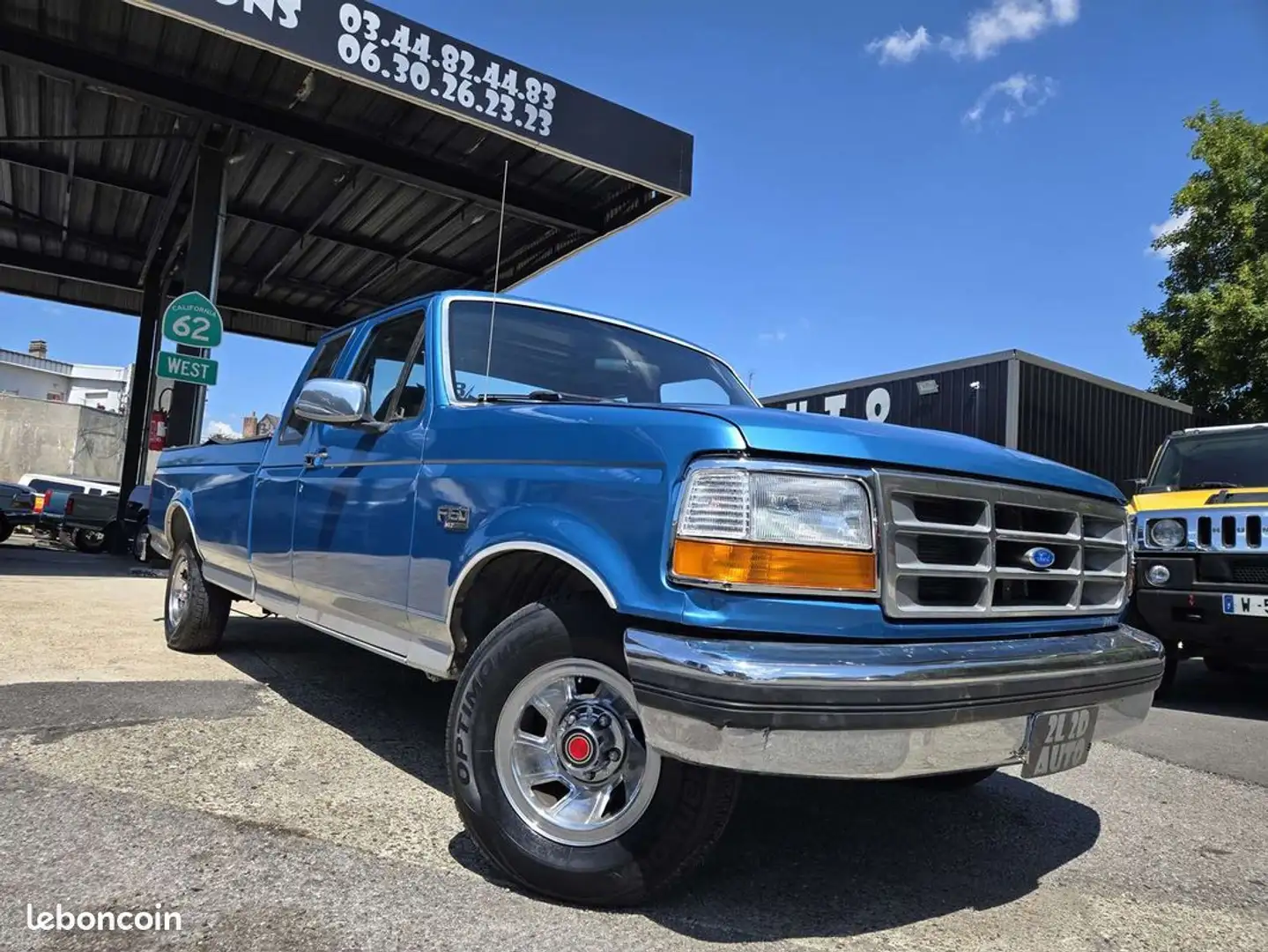 Ford F 150 F 150 5.0 V8 extended cab 5 places Bleu - 2