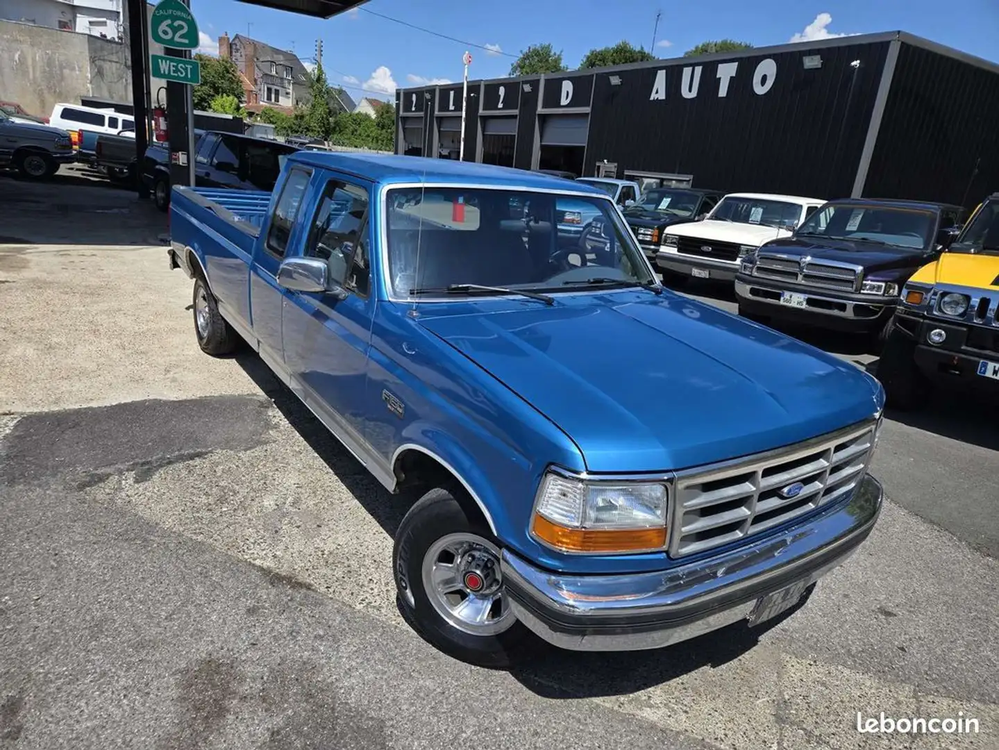Ford F 150 F 150 5.0 V8 extended cab 5 places Bleu - 1