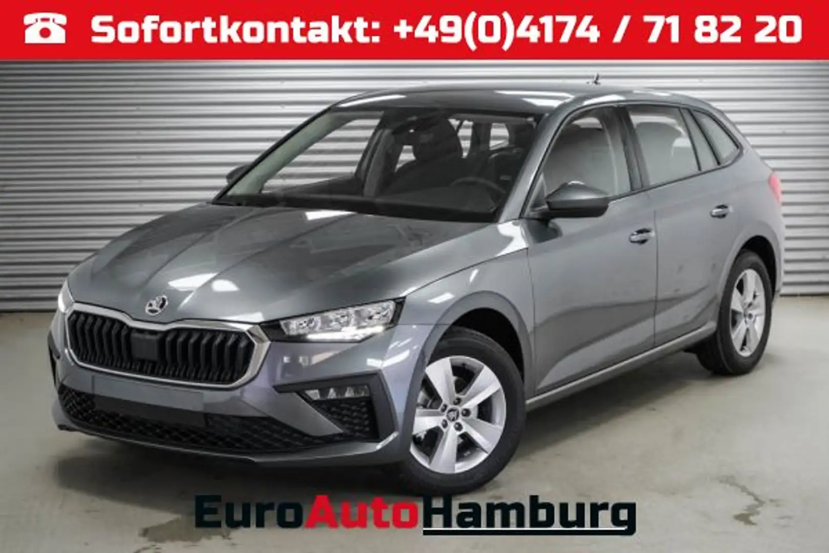 Skoda Scala 1,0 TSI DSG Selection - LAGER Grijs - 1