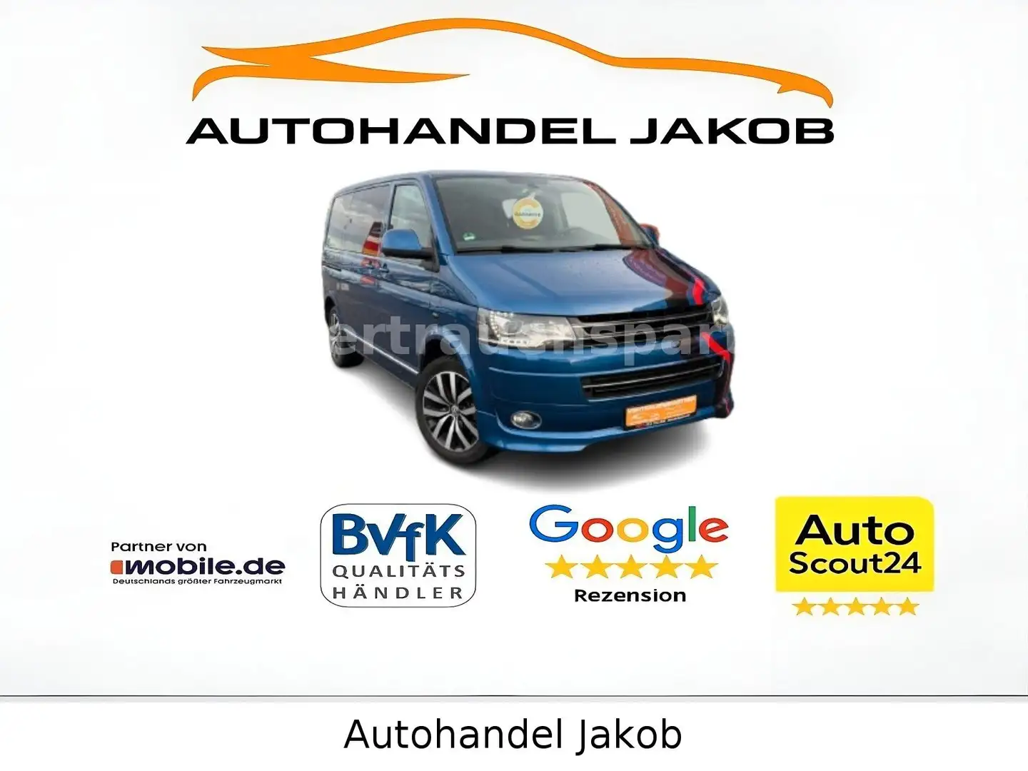 Volkswagen T5 Multivan T5/Multivan/Sonderausstattung/Traumfahrzeug!!! Albastru - 2