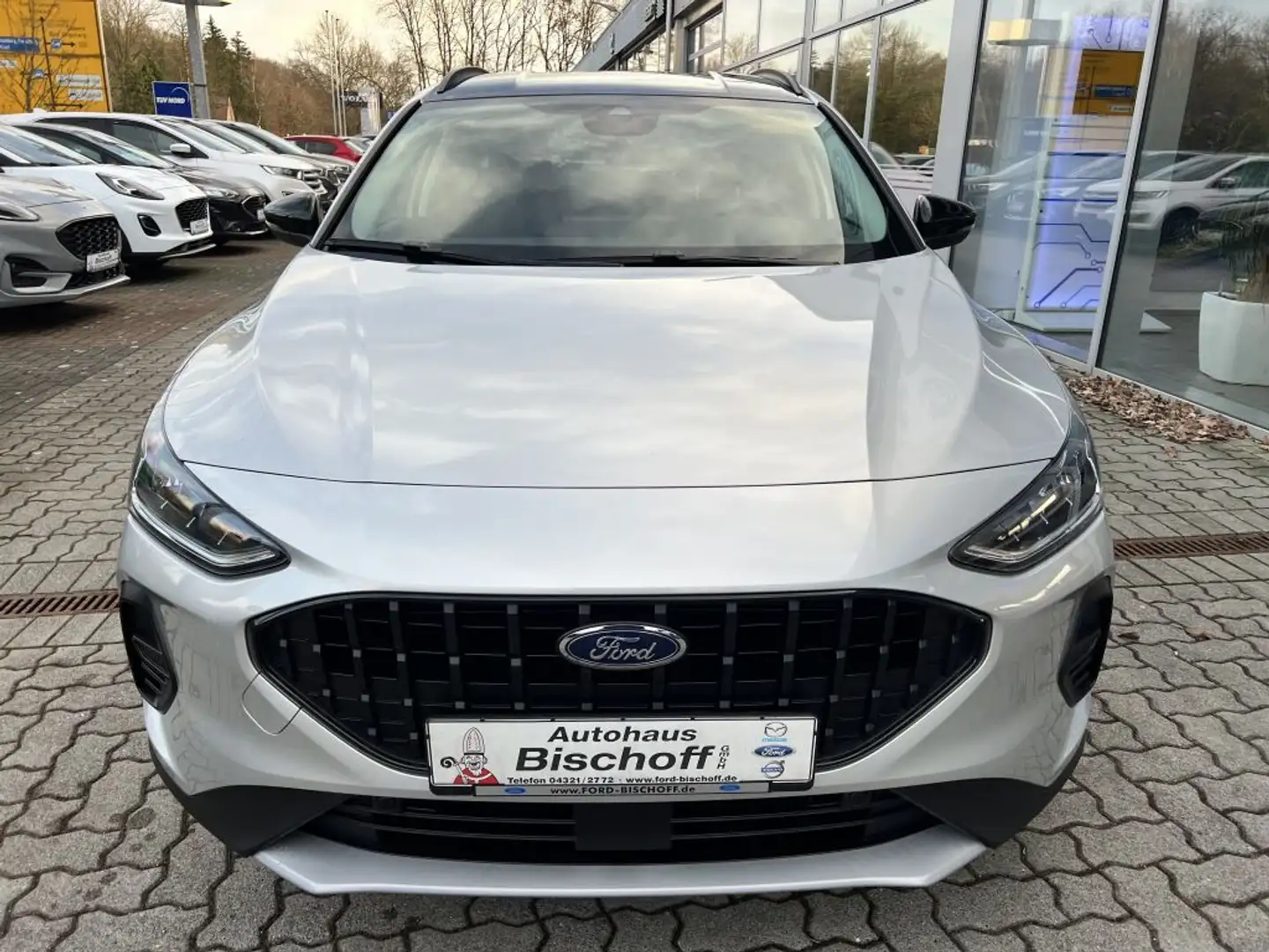 Ford Focus Turnier 1.0 EcoBoost Hybrid Aut. ACTIVE Silber - 2