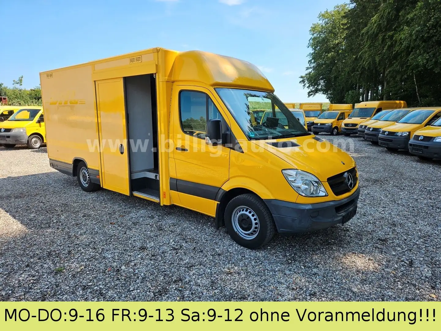 Mercedes-Benz Sprinter 906 Koffer Camper Foodtruck Womo Jaune - 1