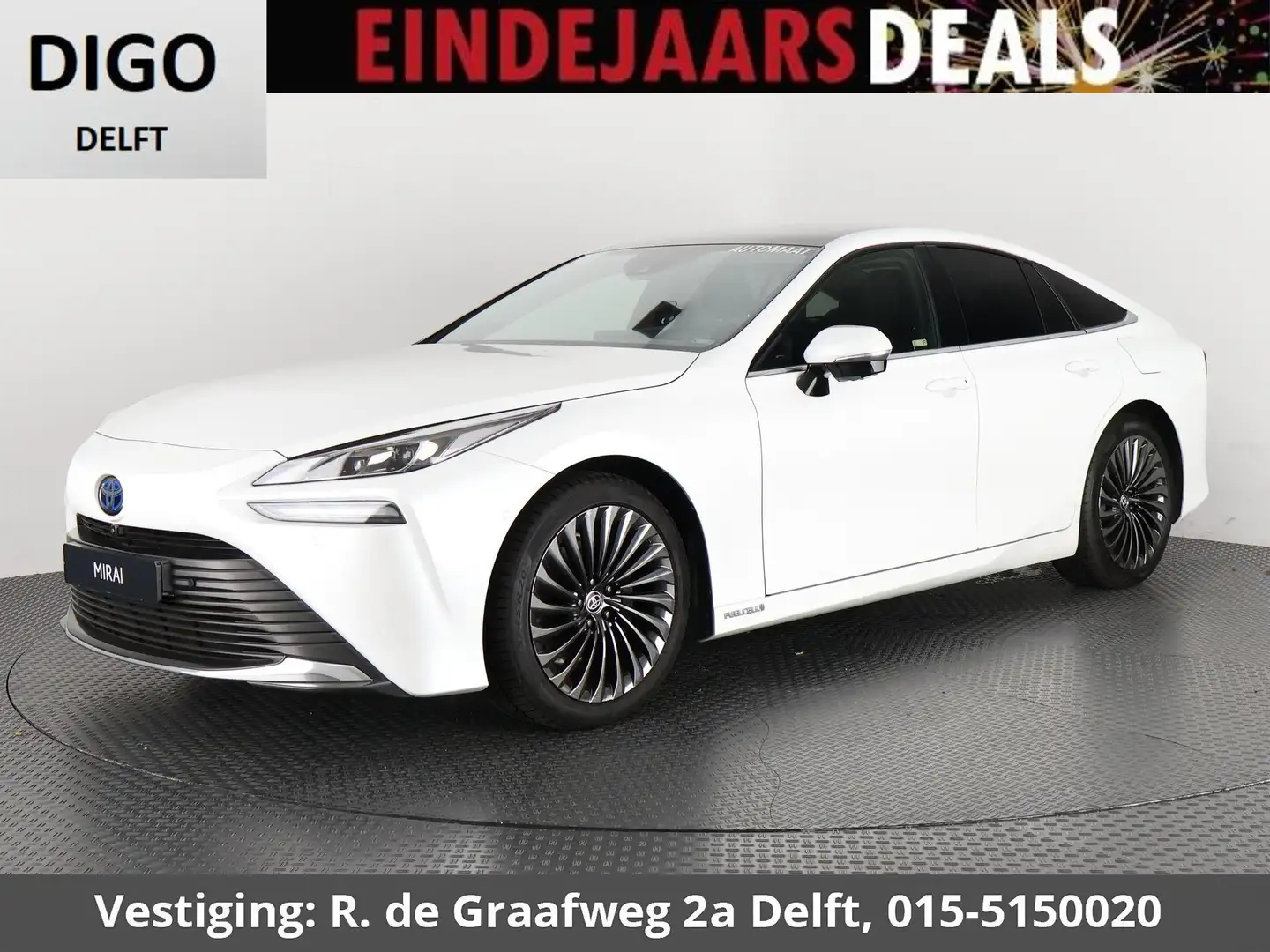 Toyota Mirai Prestige H2O Waterstof | Panoramadak | Navigatie | Weiß - 1