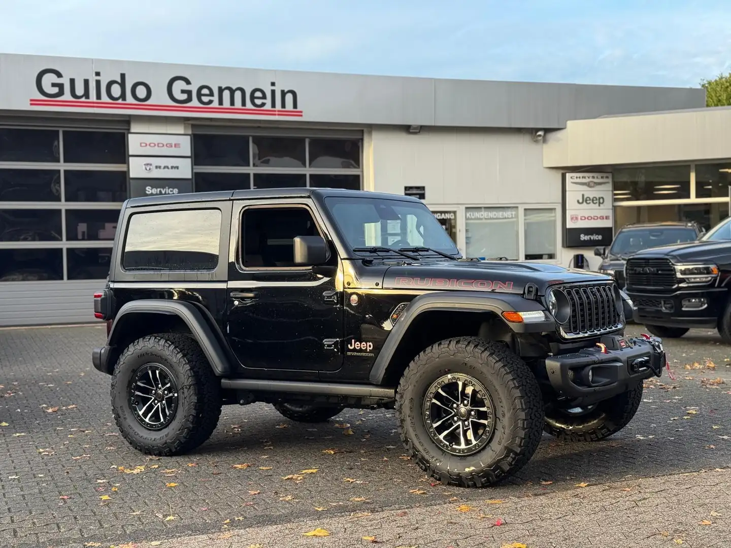Jeep Wrangler Rubicon X 2.0l Stahlstoßstange +Seilwinde Schwarz - 2