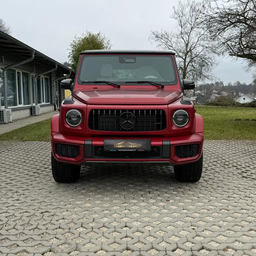 Mercedes-Benz G 63 AMG FULL CARBON-MY2026-A22 Rood - 2