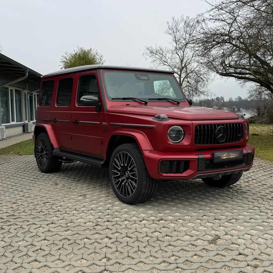 Mercedes-Benz G 63 AMG FULL CARBON-MY2026-A22 Rood - 1