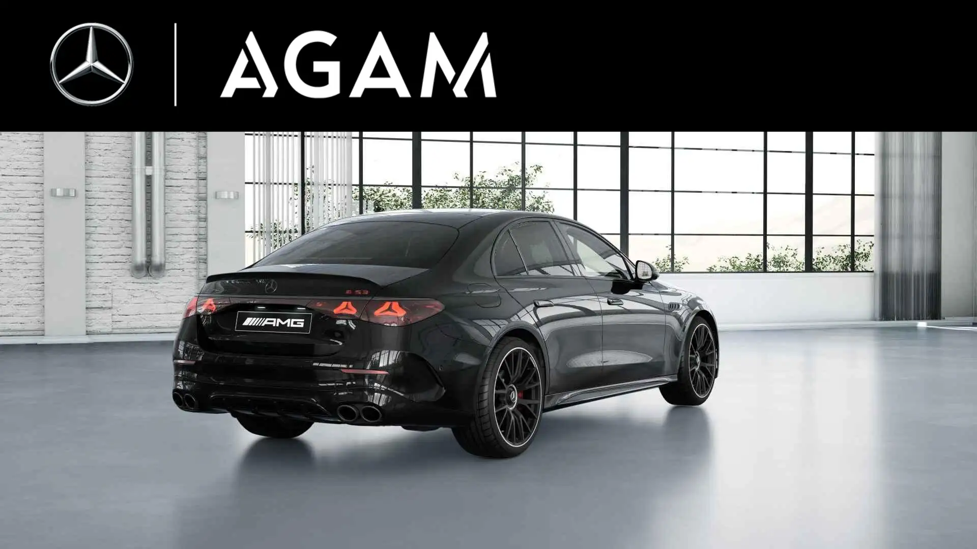 Mercedes-Benz Mercedes-AMG E-Klasse Limousine 53 HYBRID 4MATIC+ Noir - 2