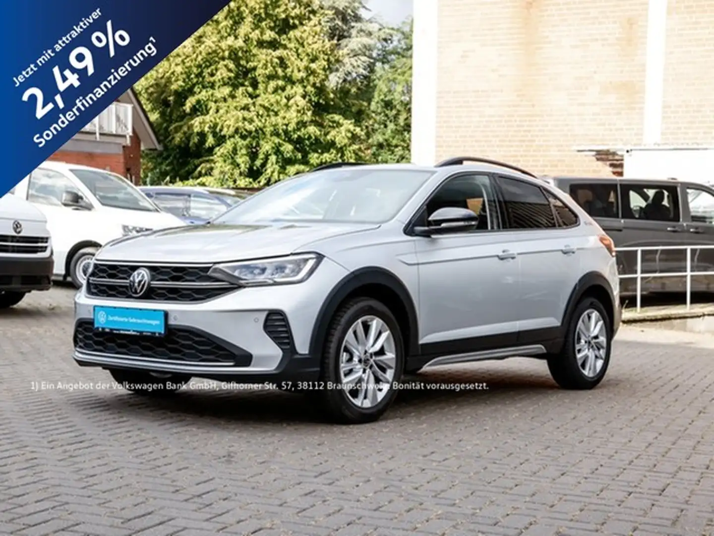 Volkswagen Taigo 1.0TSi Goal R-Kamera ACC AppConnect 17Zoll Sitz... Silber - 1
