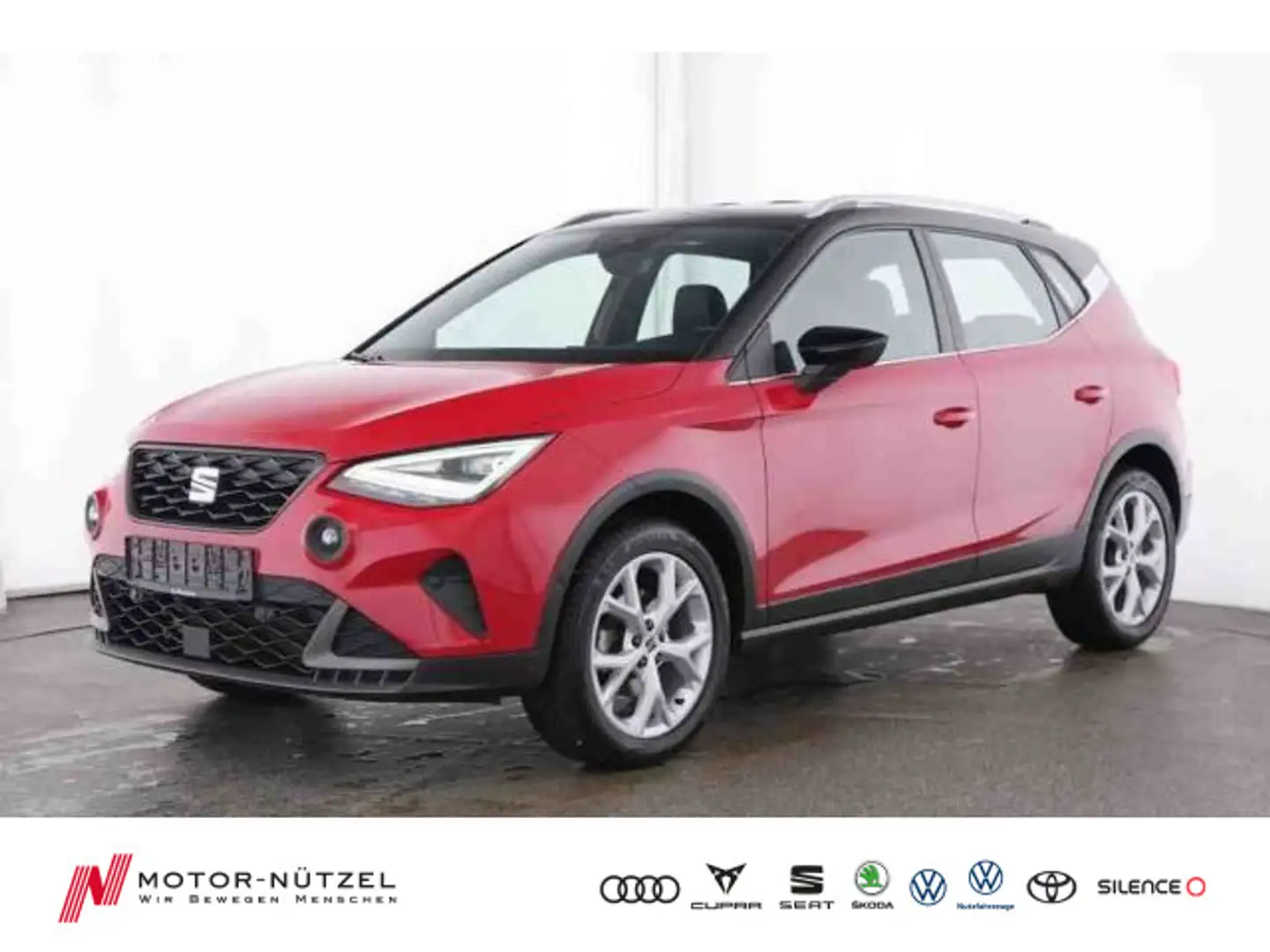 SEAT Arona 1.0 TSI DSG FR LED+ACC+AHK+NAV+APP+SHZ+RFK Rot - 1