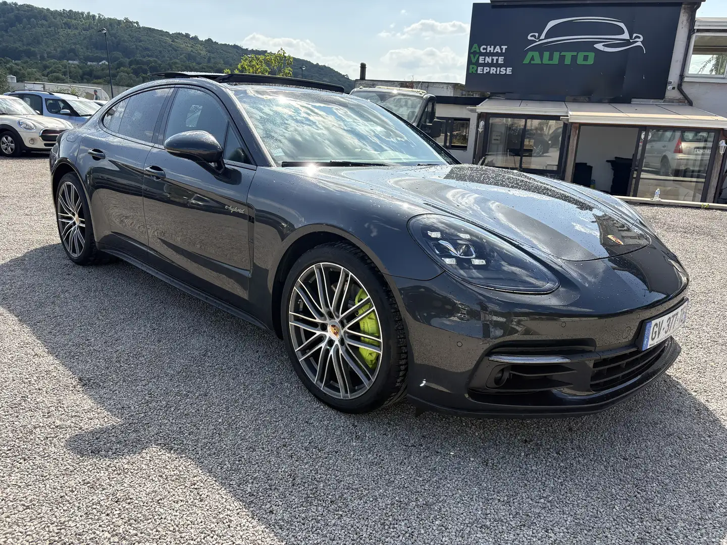 Porsche Panamera 3.0 v6 e-hybrid 462cv Gris - 1