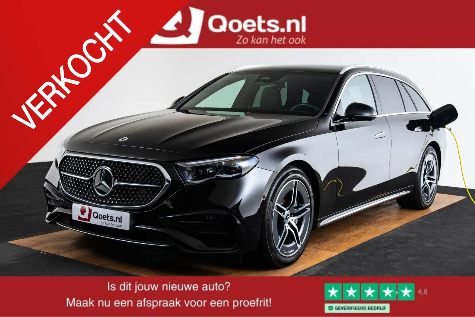 Mercedes-Benz E 300 Estate e AMG Line Trekhaak - Burmester 4D - Getint Noir - 1