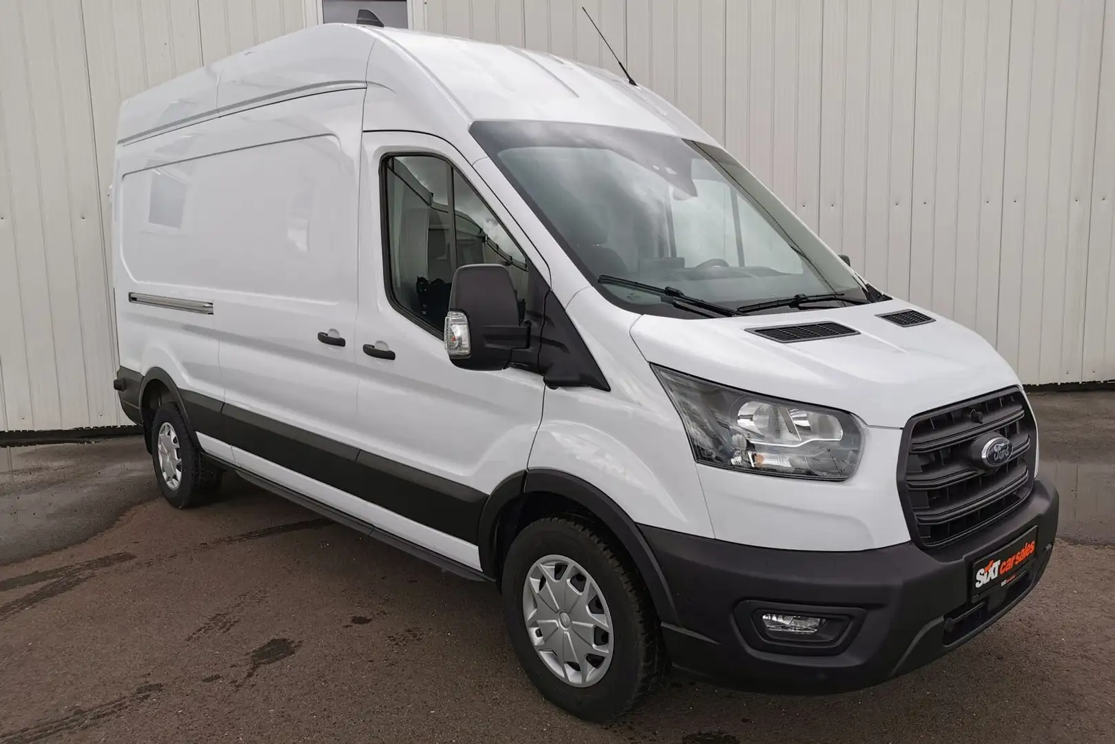 Ford Transit Kasten 350 L3 Trend|NAV|SHZG|360°|ACC Blanc - 1