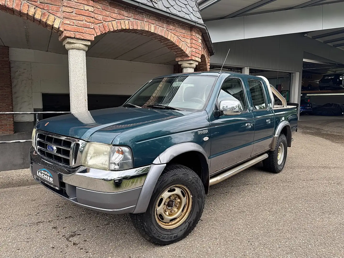 Ford Ranger Doppelkabine 4x4 XLT 2,5 TDsi Groen - 1