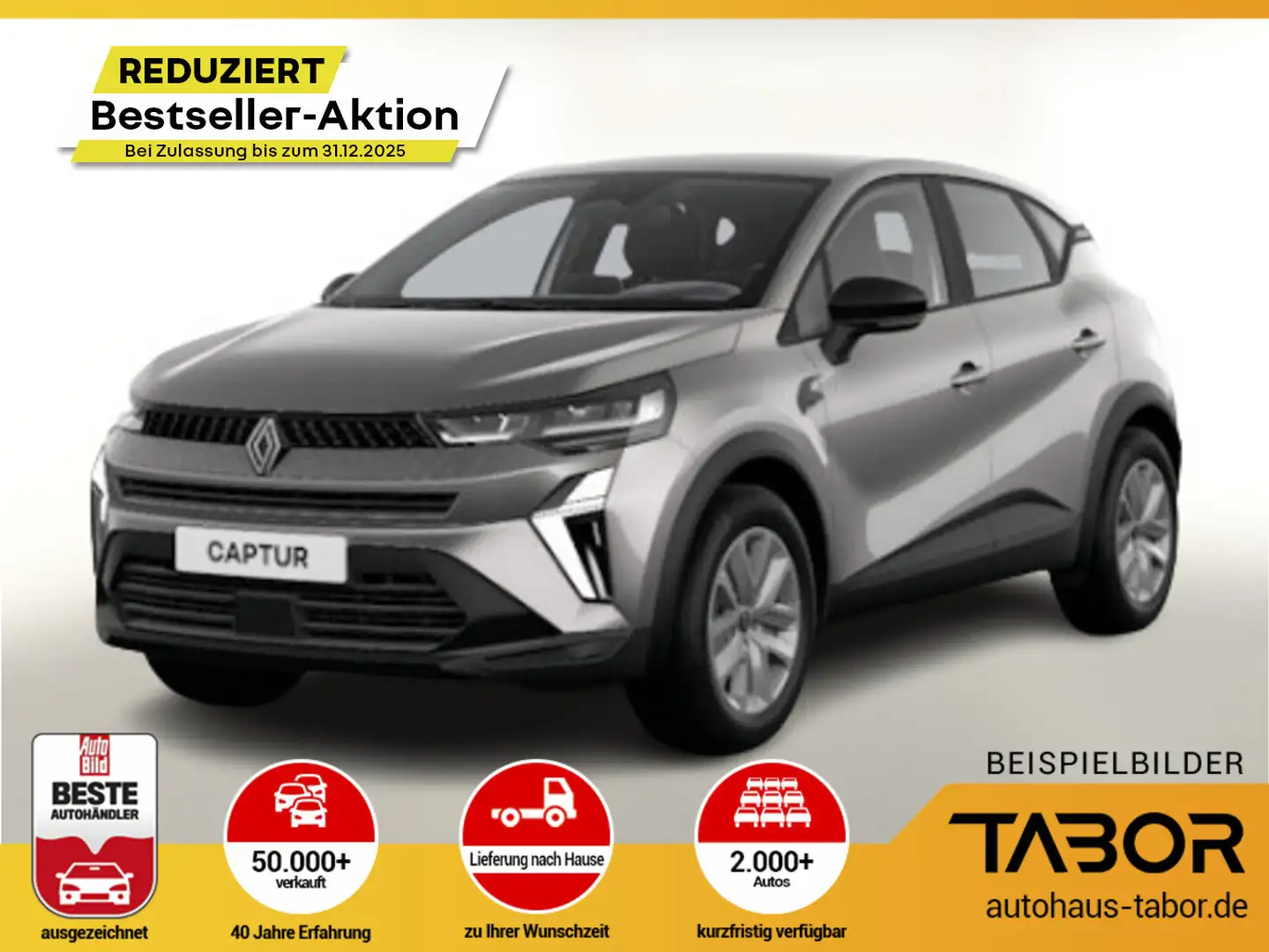 Renault Captur CAPTUR Evolution TCe 115 PDC dig. BordC VZ-Erk Grigio - 1
