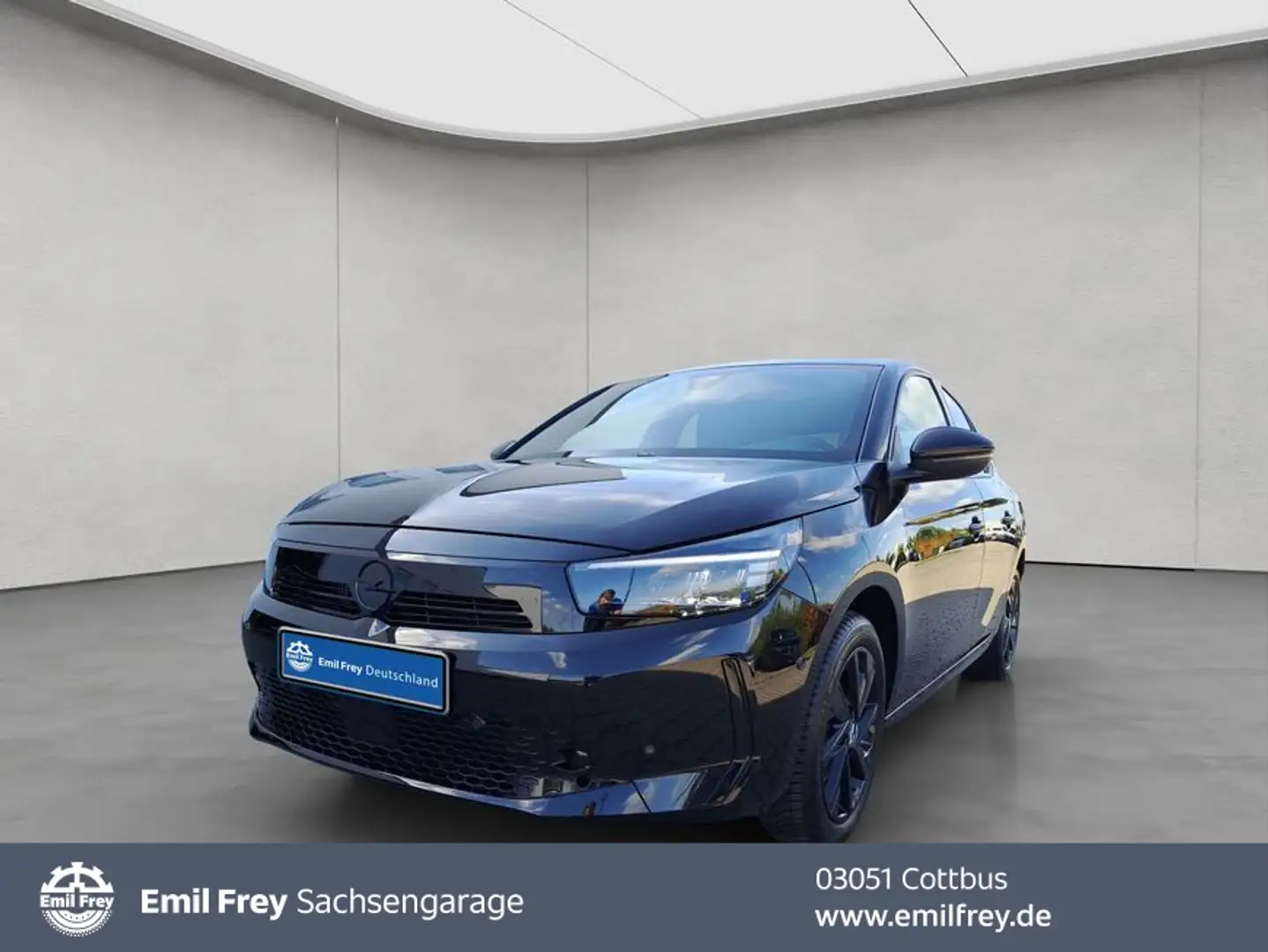 Opel Corsa 1.2 Direct Injection Turbo Automatik GS Zwart - 1