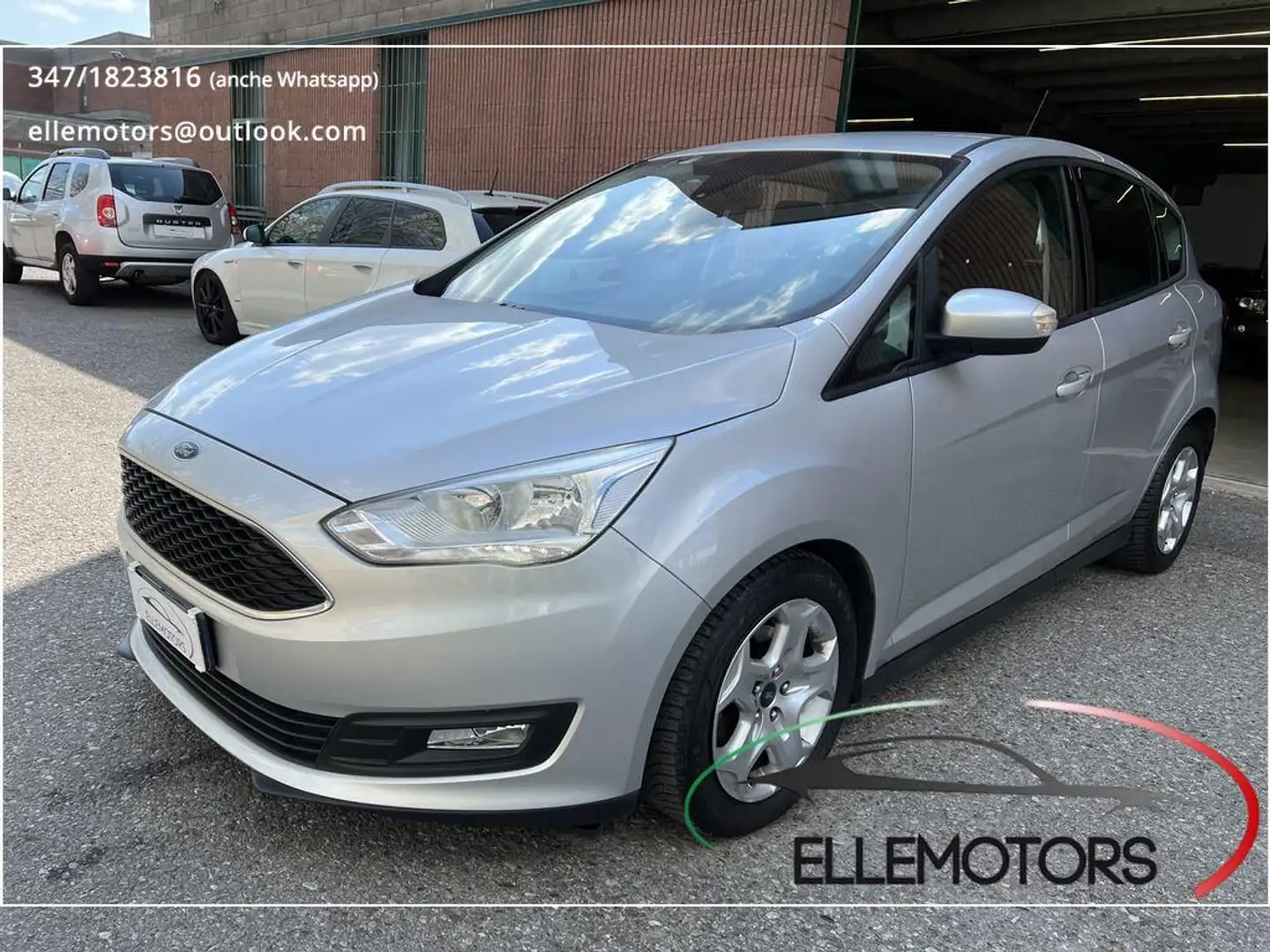 Ford C-Max 1.5 tdci Plus s&s 120cv Plateado - 1