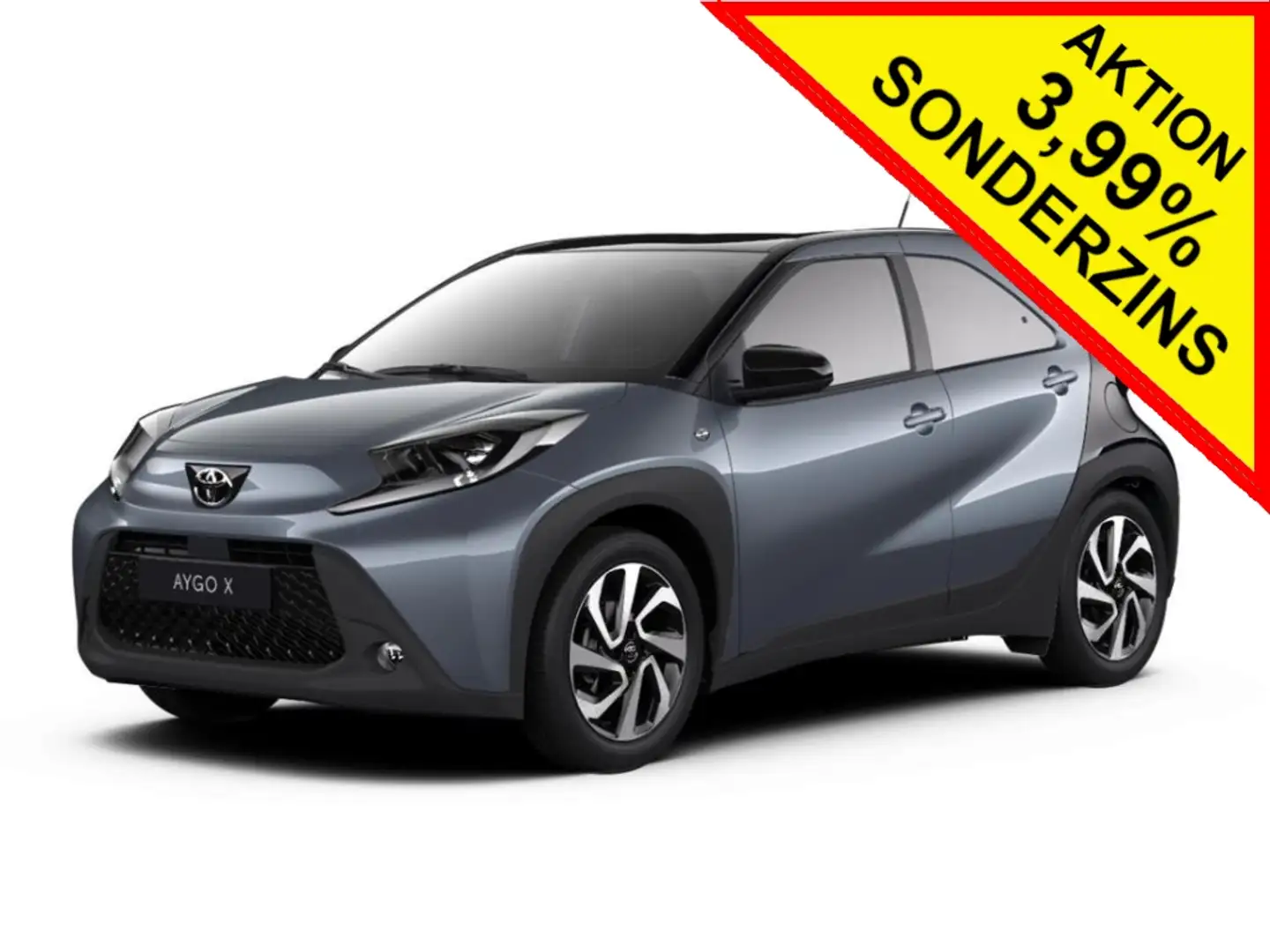 Toyota Aygo X TEAM-D+CPLAY+MODEL2024+SONDERAKTION+SOFORT Grigio - 1