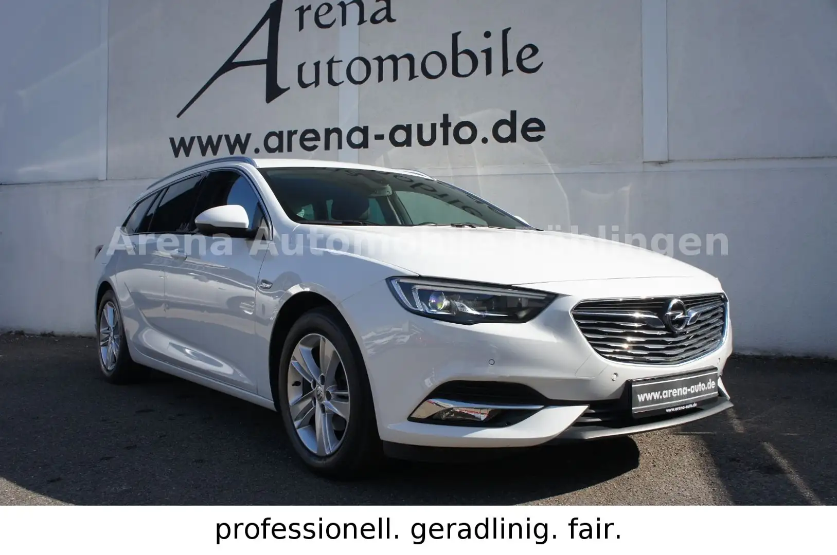 Opel Insignia B 1.5 Turbo Sports Tourer Aut.*LED*NAVI Blanc - 1