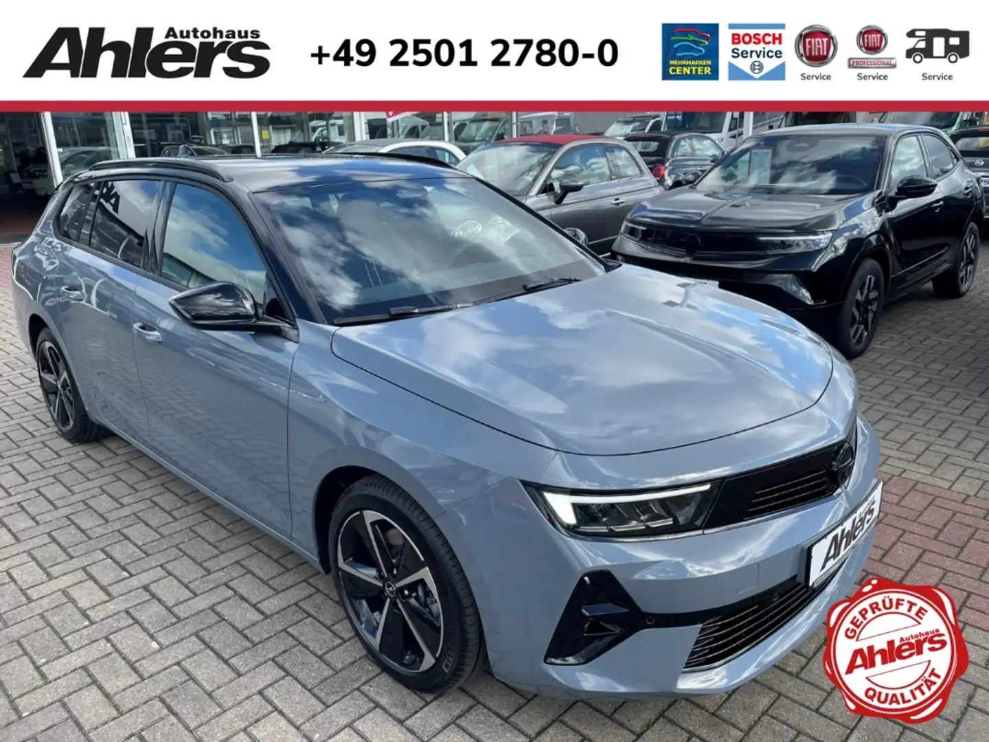 Opel Astra L Sports Tourer GS+AUTOMATIK+360KAMERA+SHZ+LHZ+AGR Gris - 1