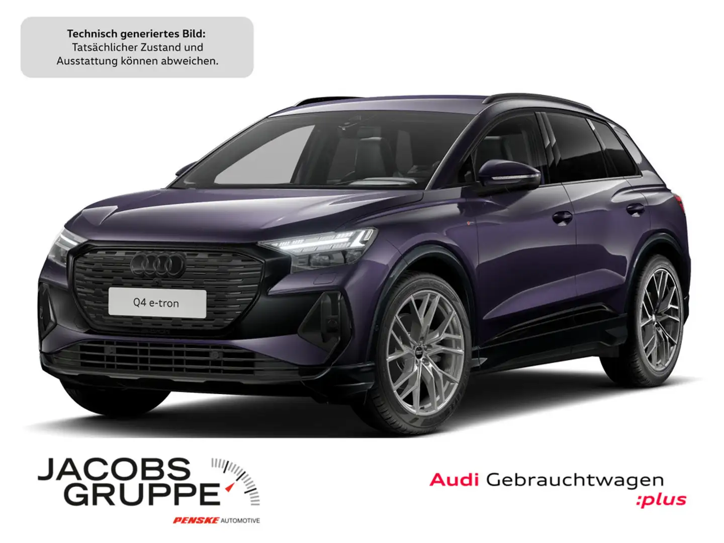 Audi Q4 e-tron 35 S-line VC*Matrix*AHK * Violett - 1