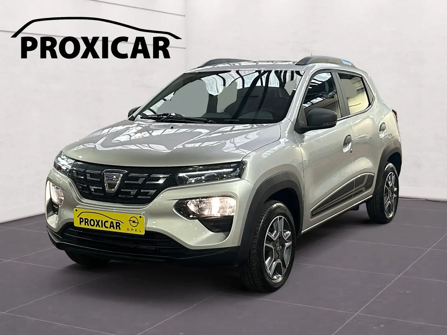 Dacia Spring 45cv gris 08/2021 11966km Airco Caméra USB Grijs - 1