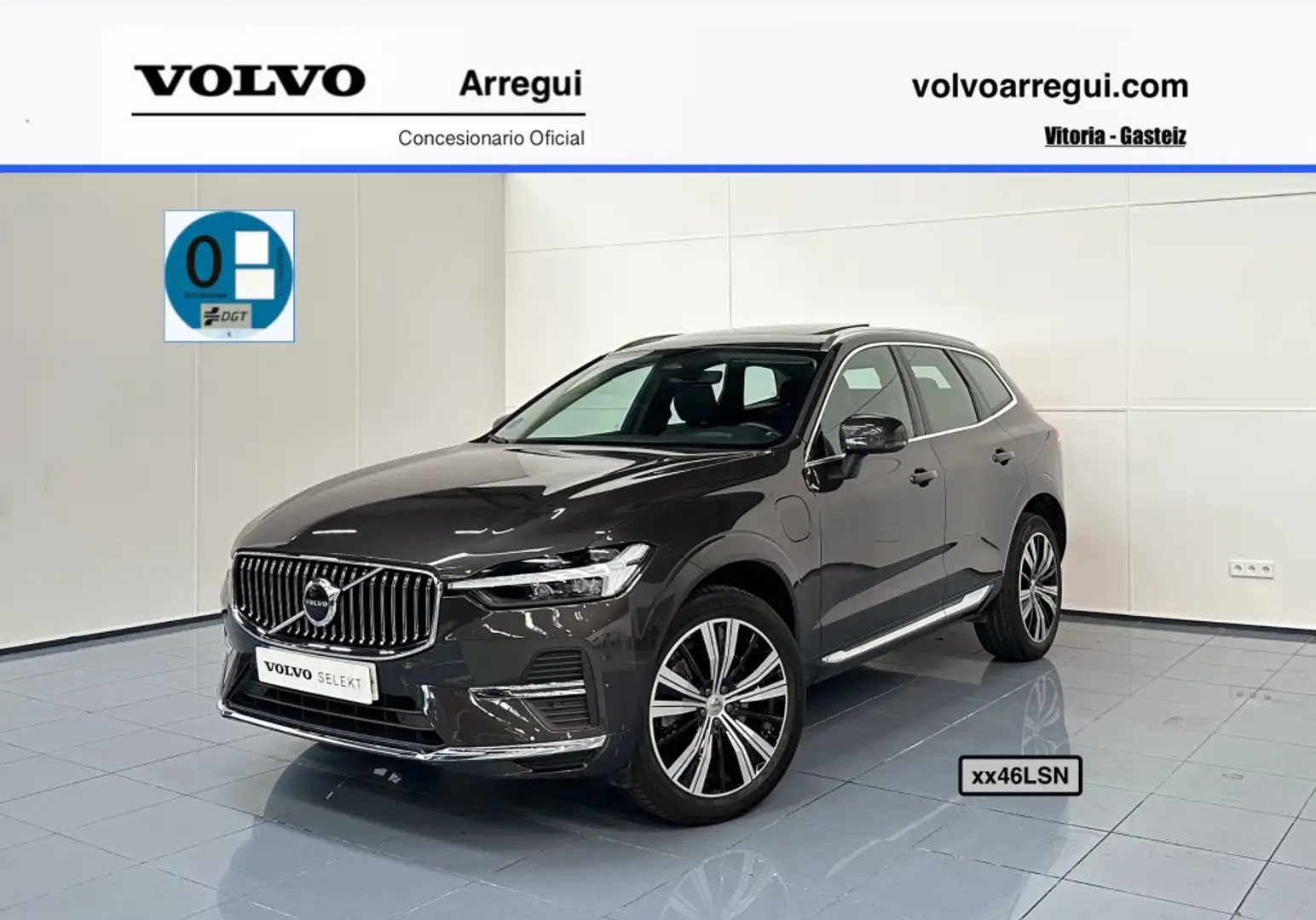 Volvo XC60 T6 Recharge Inscription Gris - 1