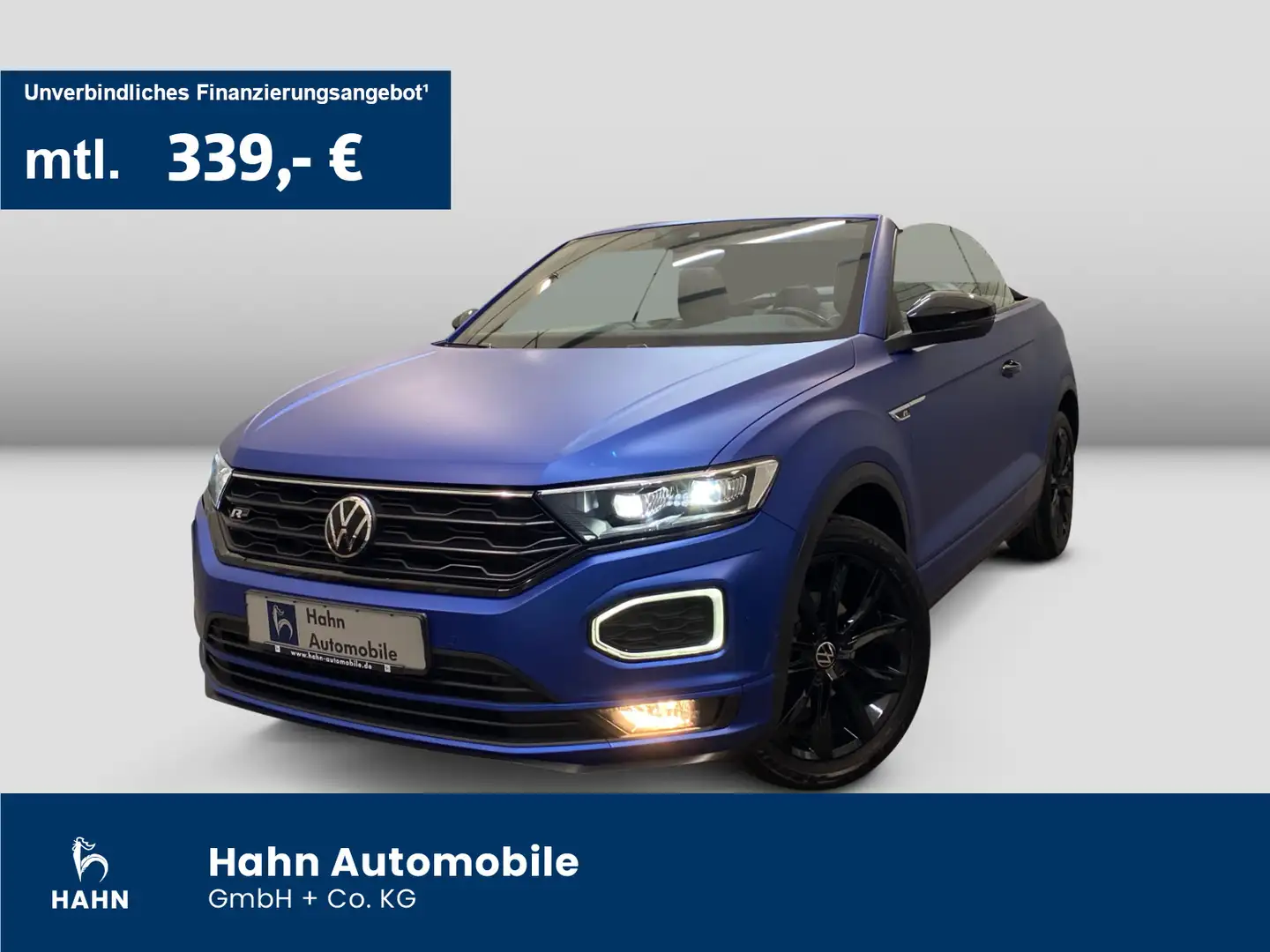 Volkswagen T-Roc 1.5TSI DSG R-Line Edition AHK CA Blau - 1