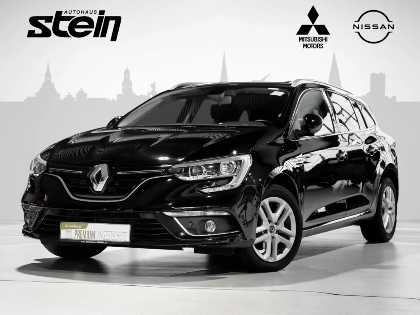 Renault Megane IV Limited Grandtour TCe 140 Navi Digitales Cockpi Zwart - 1