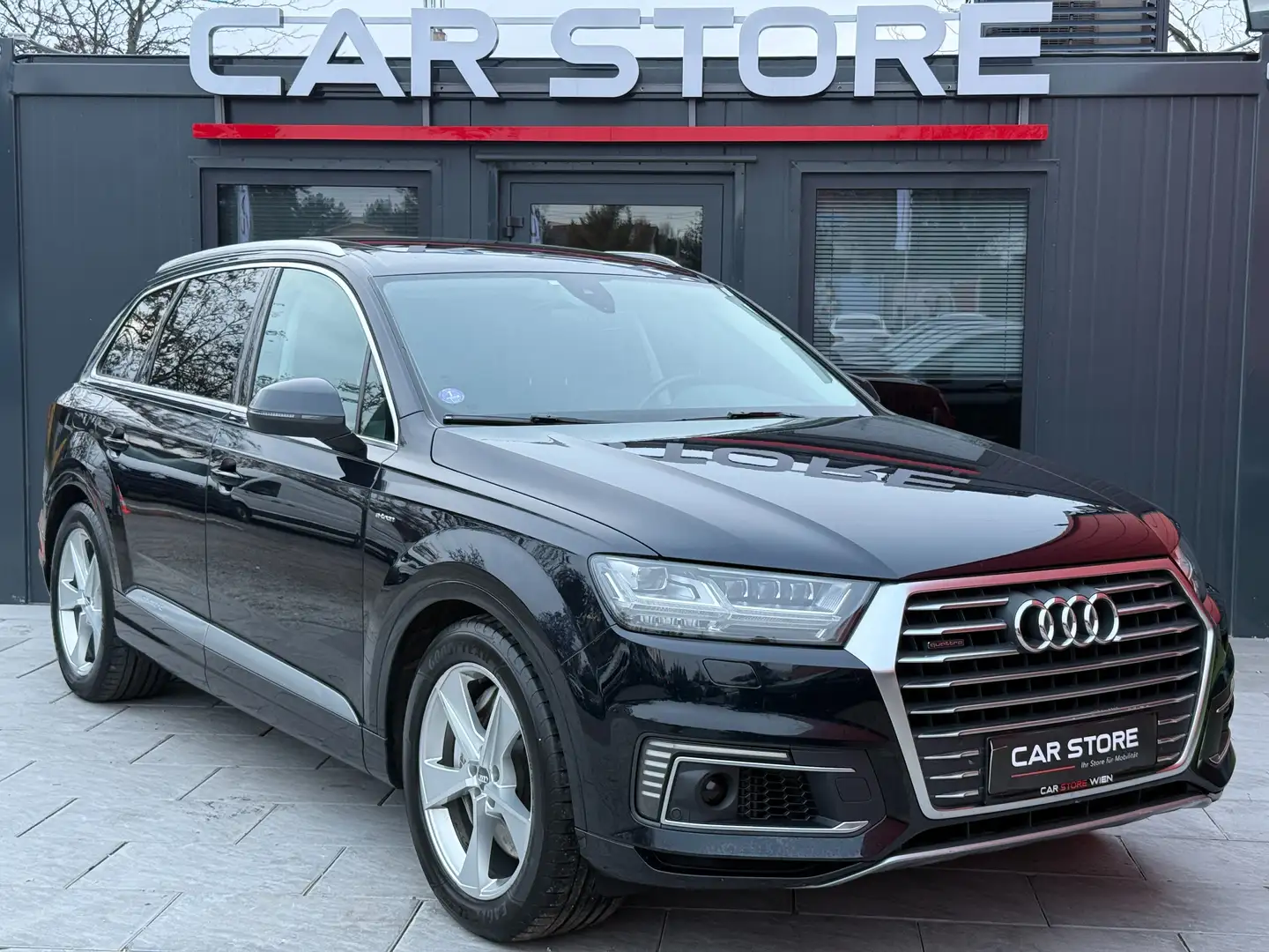 Audi Q7 3.0TDIetron|quattro|Pano|Kamera|AHG|Luftfahrw|Voll Blau - 1