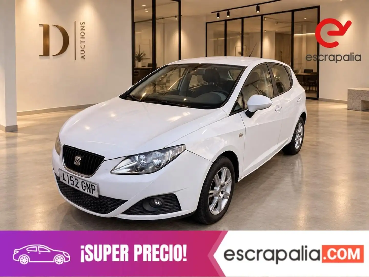 SEAT Ibiza 1.4 16v 85cv Junior Blanco - 2