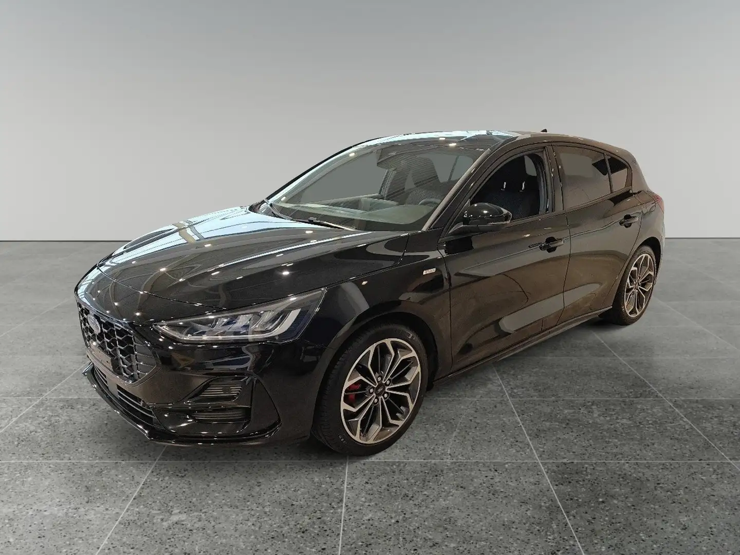Ford Focus EcoBoost mHEV ST-Line X AUT Zwart - 1