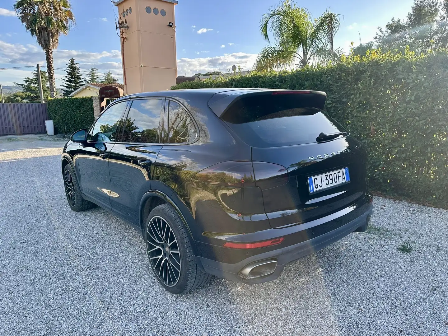 Porsche Cayenne 3.0 D platinum Edition full opt. Fekete - 2