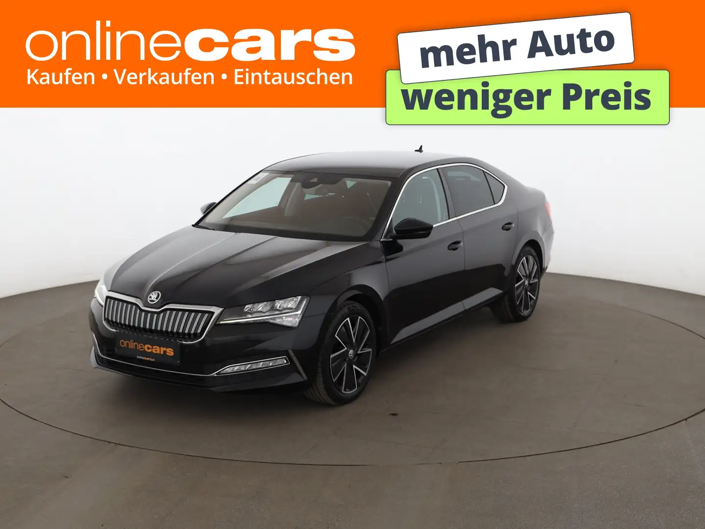 Skoda Superb 1.4 TSI Style iV Aut LED R-CAM SITZHZG NAV Schwarz - 1