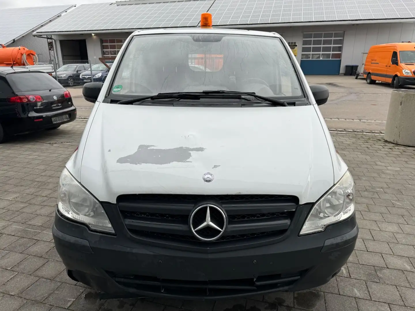 Mercedes-Benz Vito Kasten 4x4 113 CDI lang Automatik *KLIMA* Weiß - 2