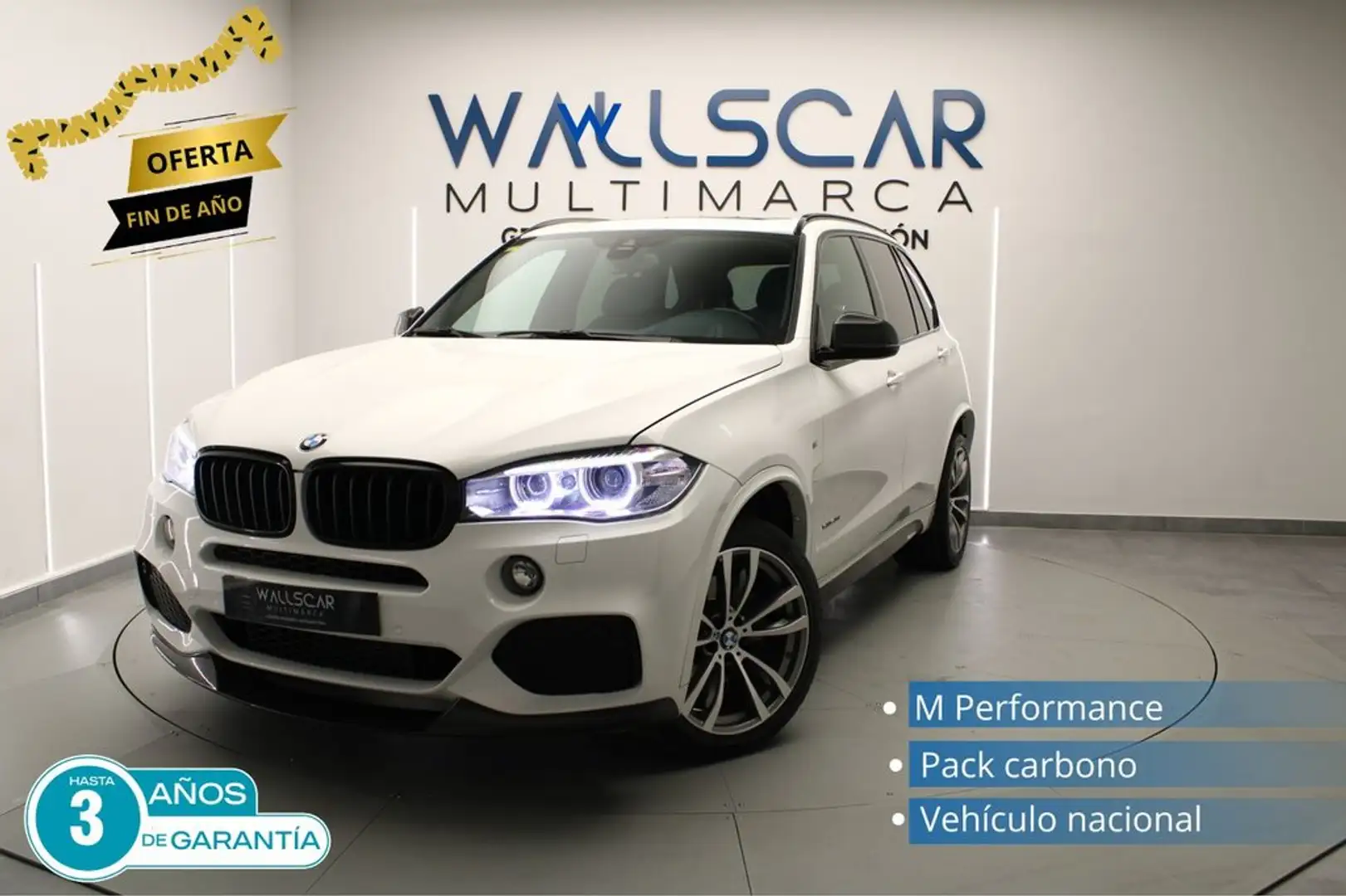 BMW X5 xDrive 40dA Blanc - 1
