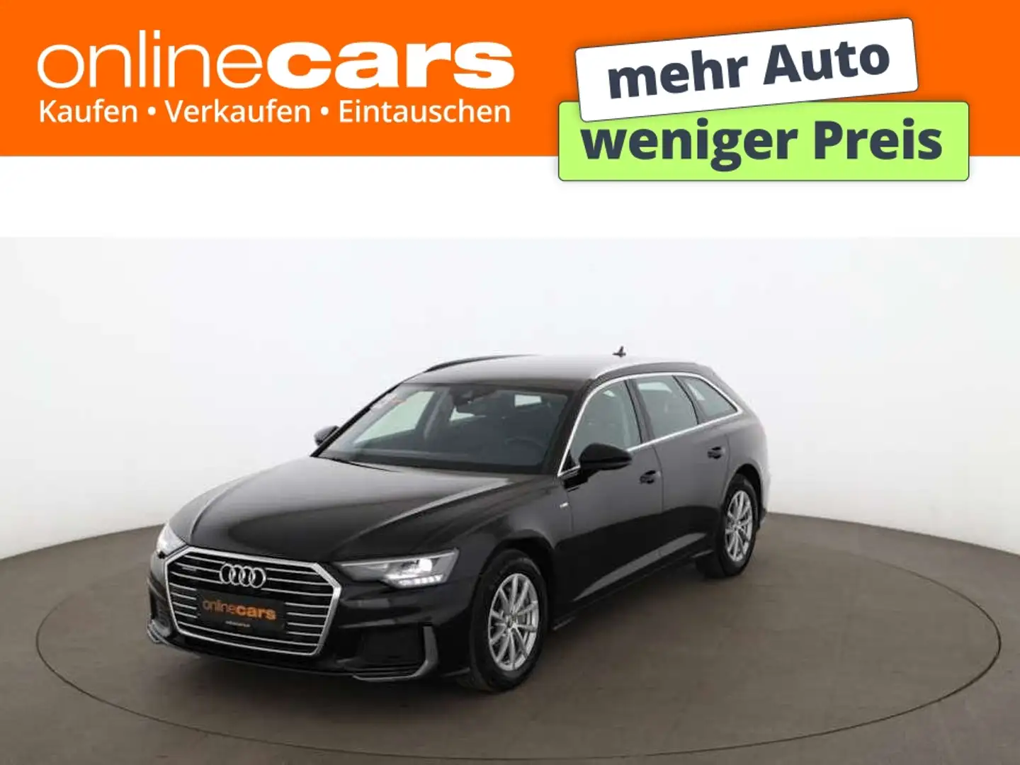 Audi A6 Avant 40 TDI quattro S-Line Aut LED LEDER NAVI Schwarz - 1