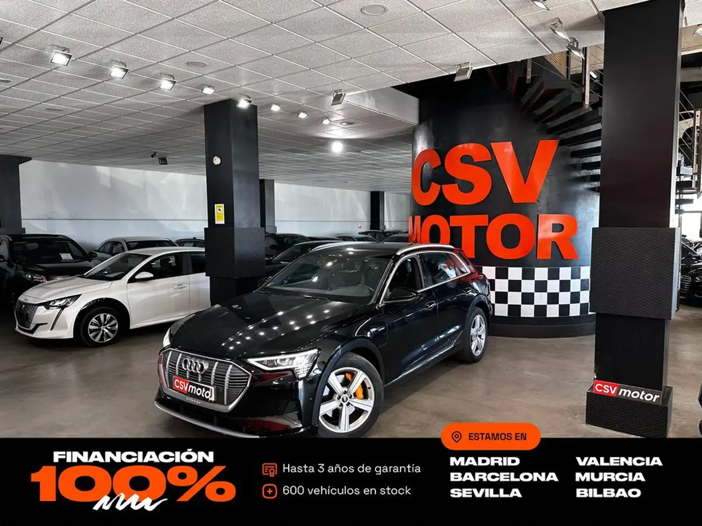 Audi e-tron 55 quattro Advanced Negro - 1