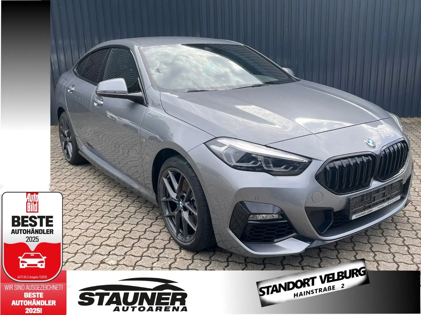 BMW 218 i Aut. Gran Coupe M SPORT /Kamera/HarmKardon Grau - 1