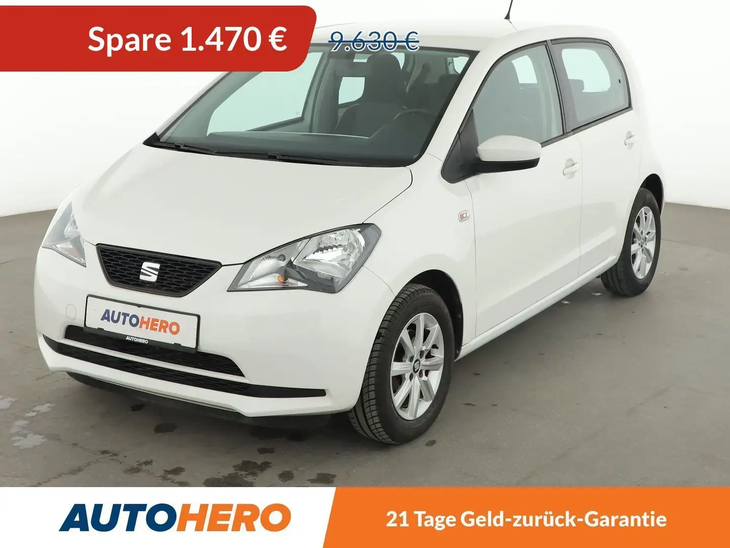 SEAT Mii 1.0 Chic*PDC*SHZ*TEMPO*KLIMA*GARANTIE* Weiß - 1