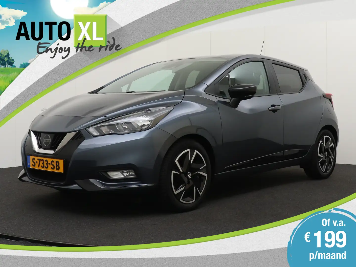 Nissan Micra 1.0 IG-T N-Design Carplay Bose Navi Cruise Control Grijs - 1