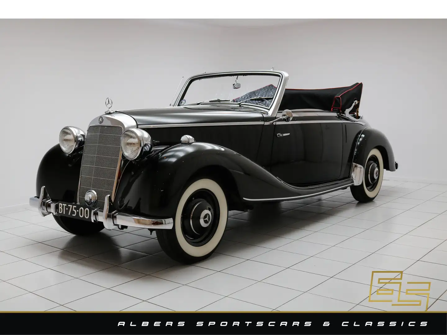 Mercedes-Benz 170 S Cabriolet A * Body-off * Matching * Superb condi Fekete - 1