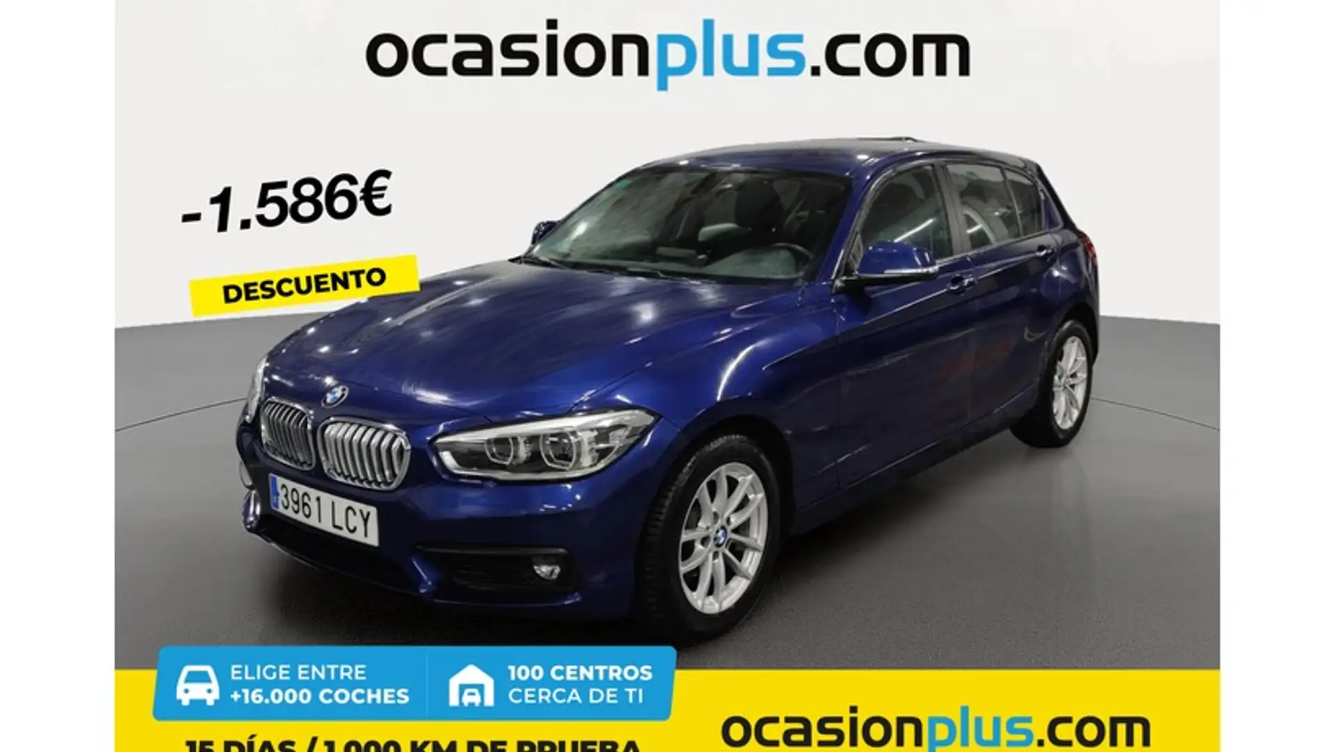 BMW 116 116d Azul - 1