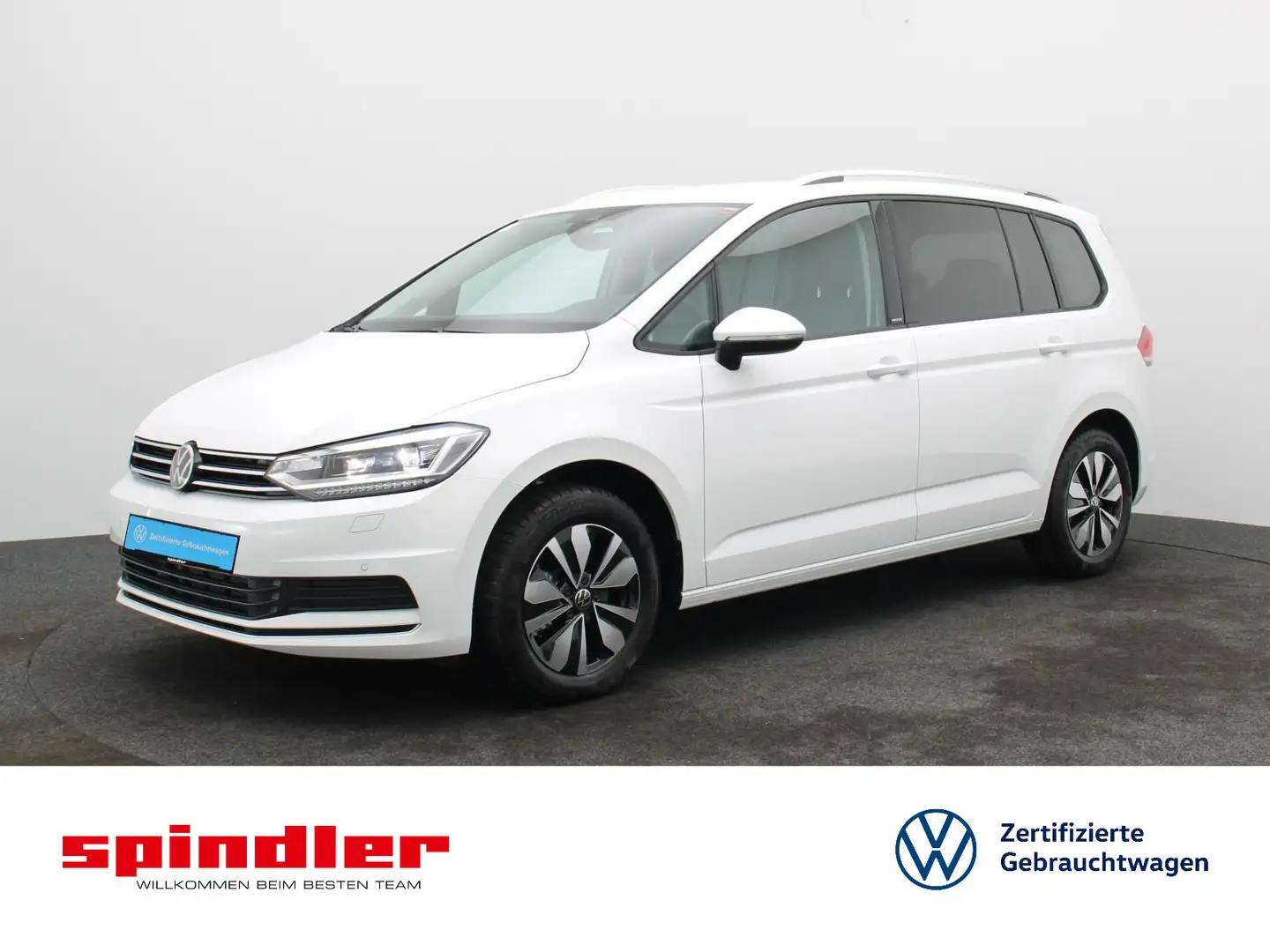 Volkswagen Touran Move 2.0TDI DSG / Navi, 7-Sitze, AHK, RFK Weiß - 1