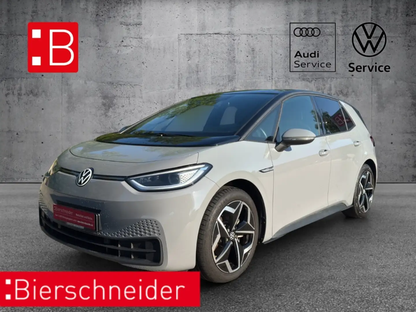 Volkswagen ID.3 Pro Perf Style AHK PANO MATRIX DIGITAL 19 WÄRMEPUM Grigio - 1