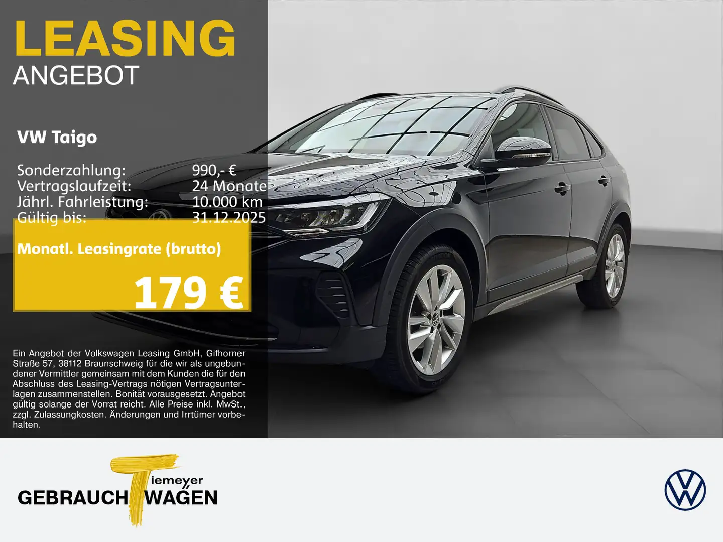 Volkswagen Taigo 1.0 TSI DSG GOAL NAVI ASSIST PRIVACY APP-C Negro - 1