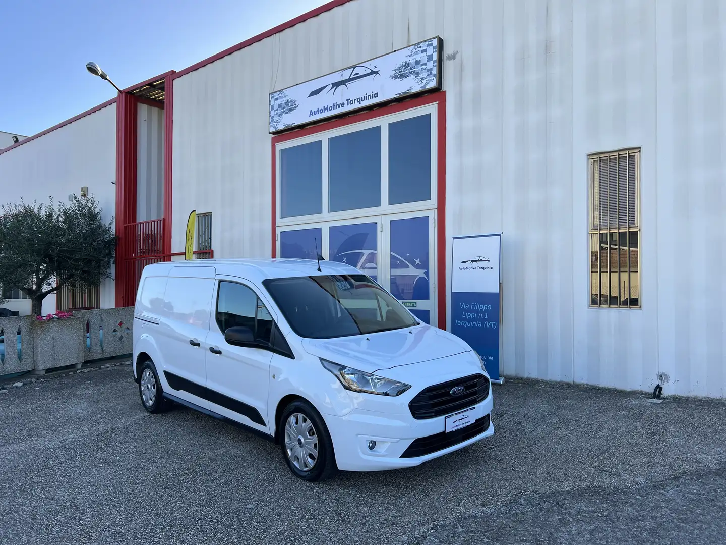 Ford Transit Connect 1.5 Ecoblue 100cv 3 Posti PASSO LUNGO L2 Porta DX Blanc - 1