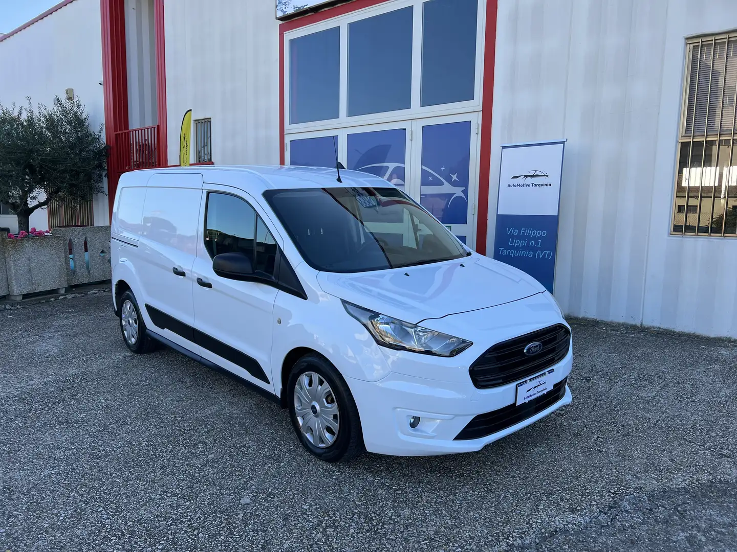 Ford Transit Connect 1.5 Ecoblue 100cv 3 Posti PASSO LUNGO L2 Porta DX Blanc - 2