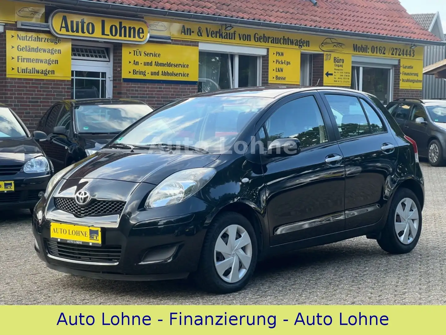 Toyota Yaris Cool Edition Euro 5 Scheckheftgepflegt Zwart - 1