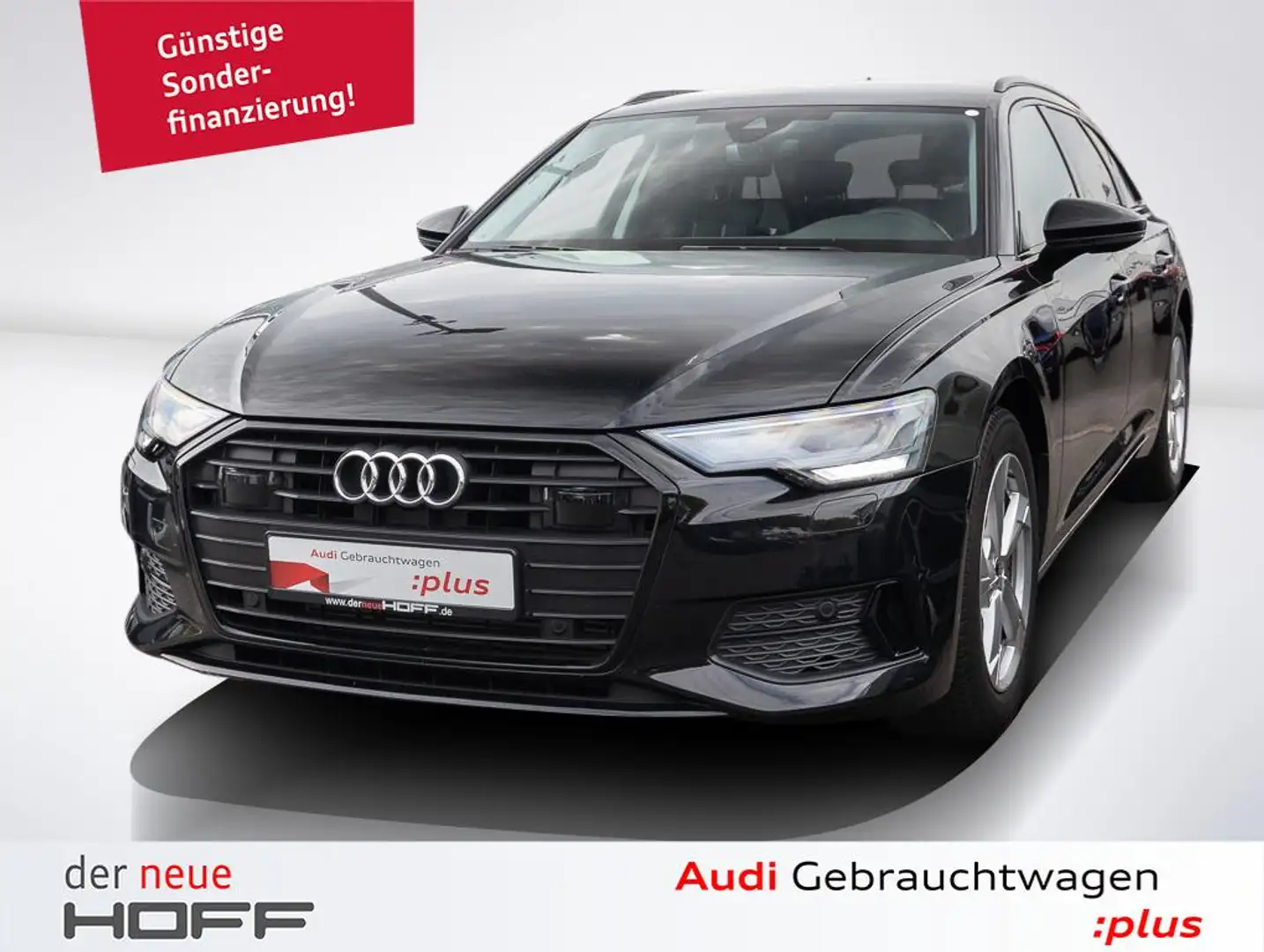 Audi A6 Avant 45 TFSI sport Navi Plus Leder Rückfahrkamera Noir - 1